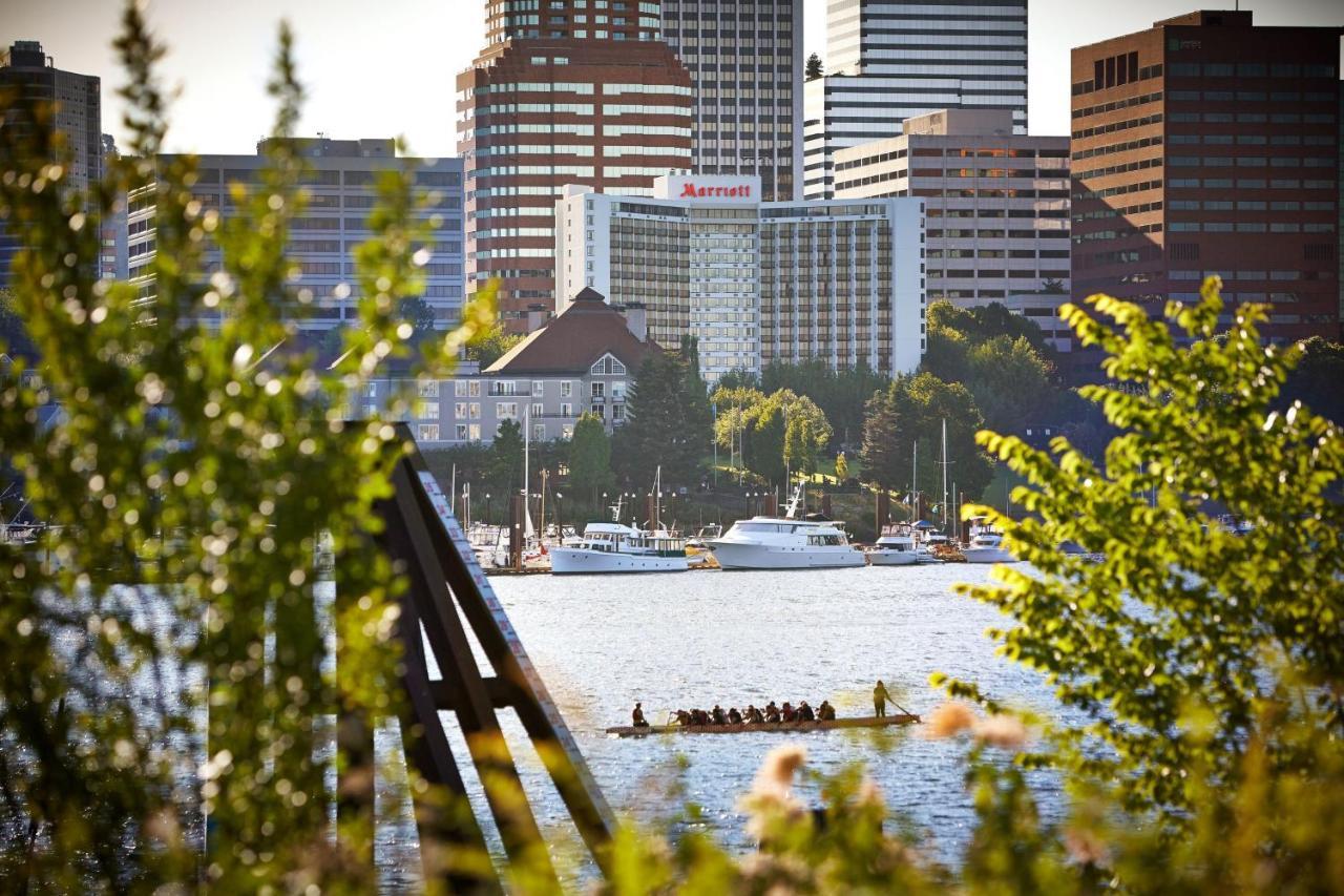 Hotel Portland Marriott Downtown Waterfront Exterior foto